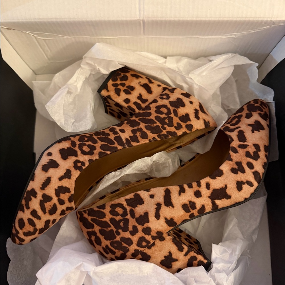 Torrid Leopard Print Heels